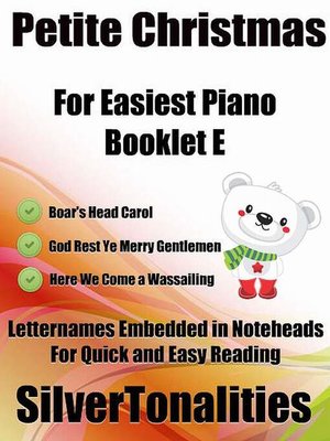 cover image of Petite Christmas for Easiest Piano Booklet E